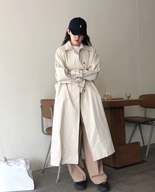 frank trench coat / 2color