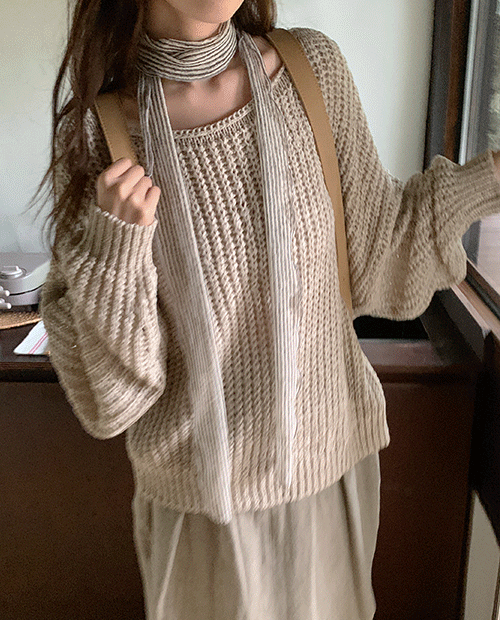 net loose knit / 2color