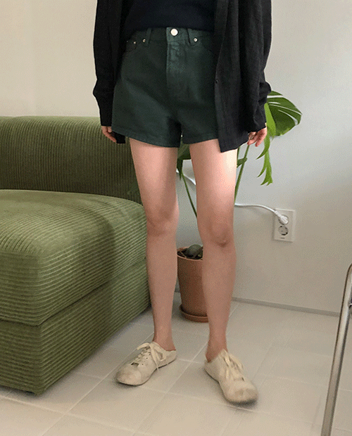 cold short pants : green
